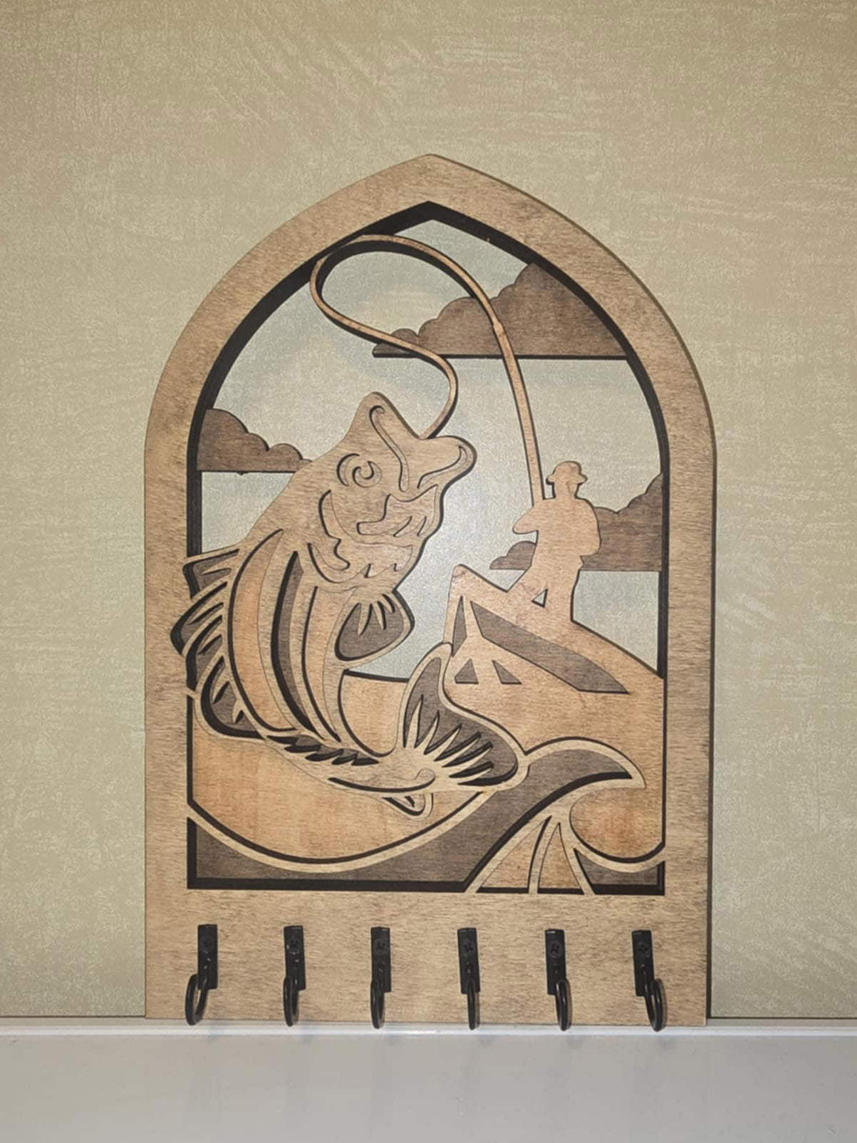 Key Ring Holder - Bass