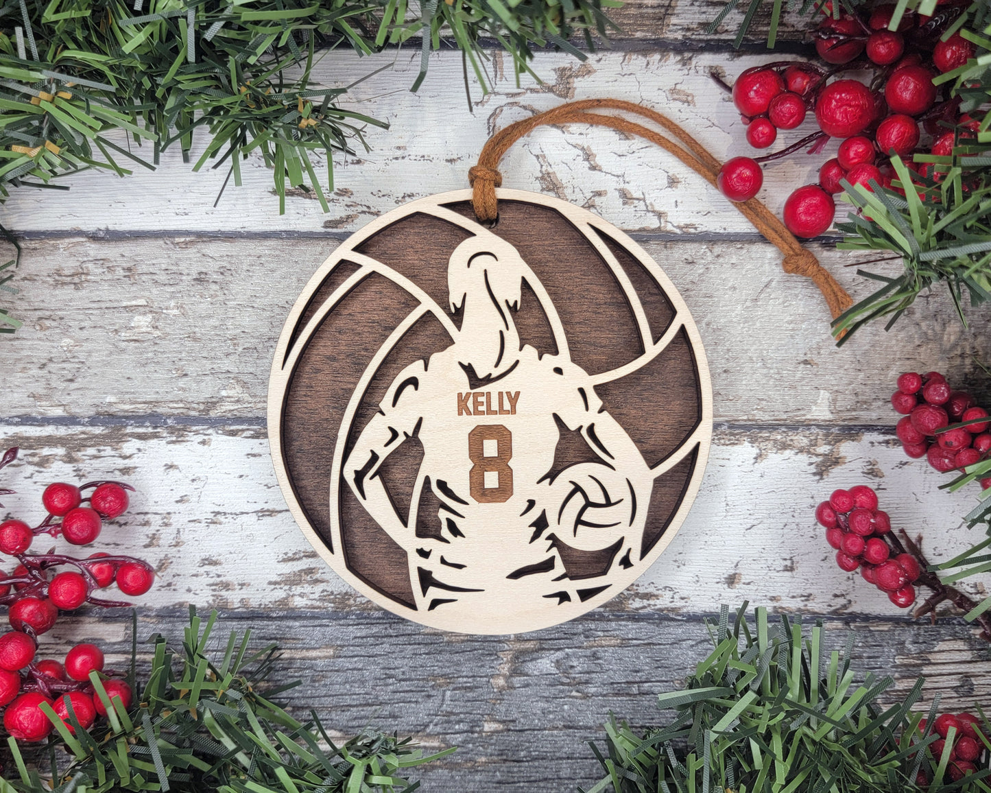 Stadium Series Spotlight Ornament - Volleyball