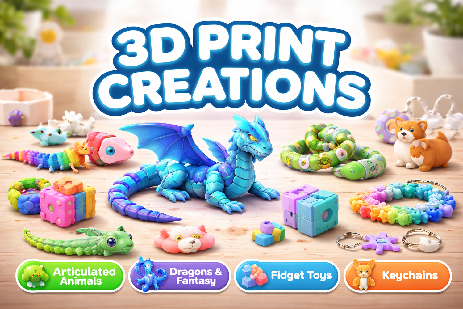 3d printed creations