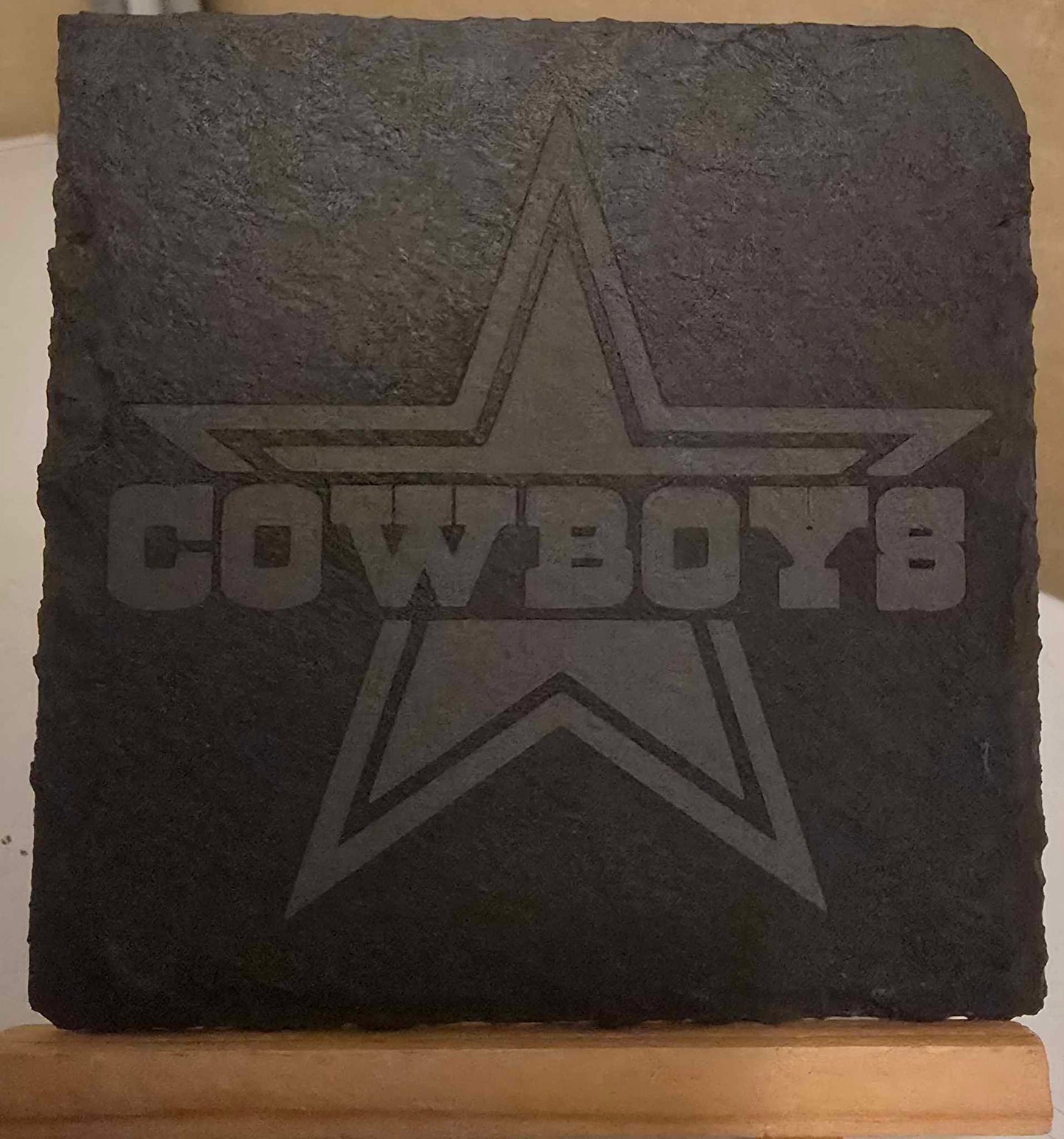 Pro Football Engraved Coaster