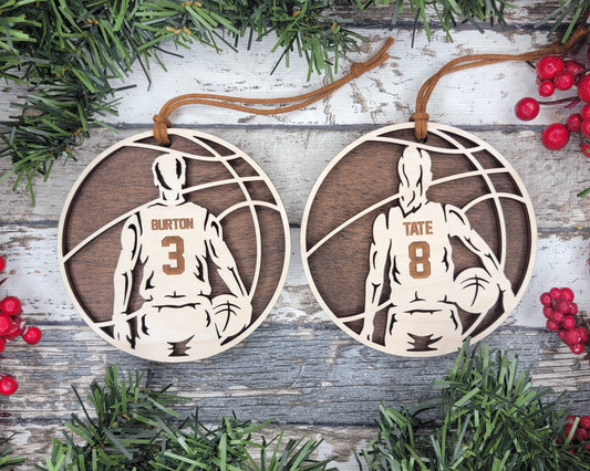 Stadium Series Spotlight Ornament - Basketball