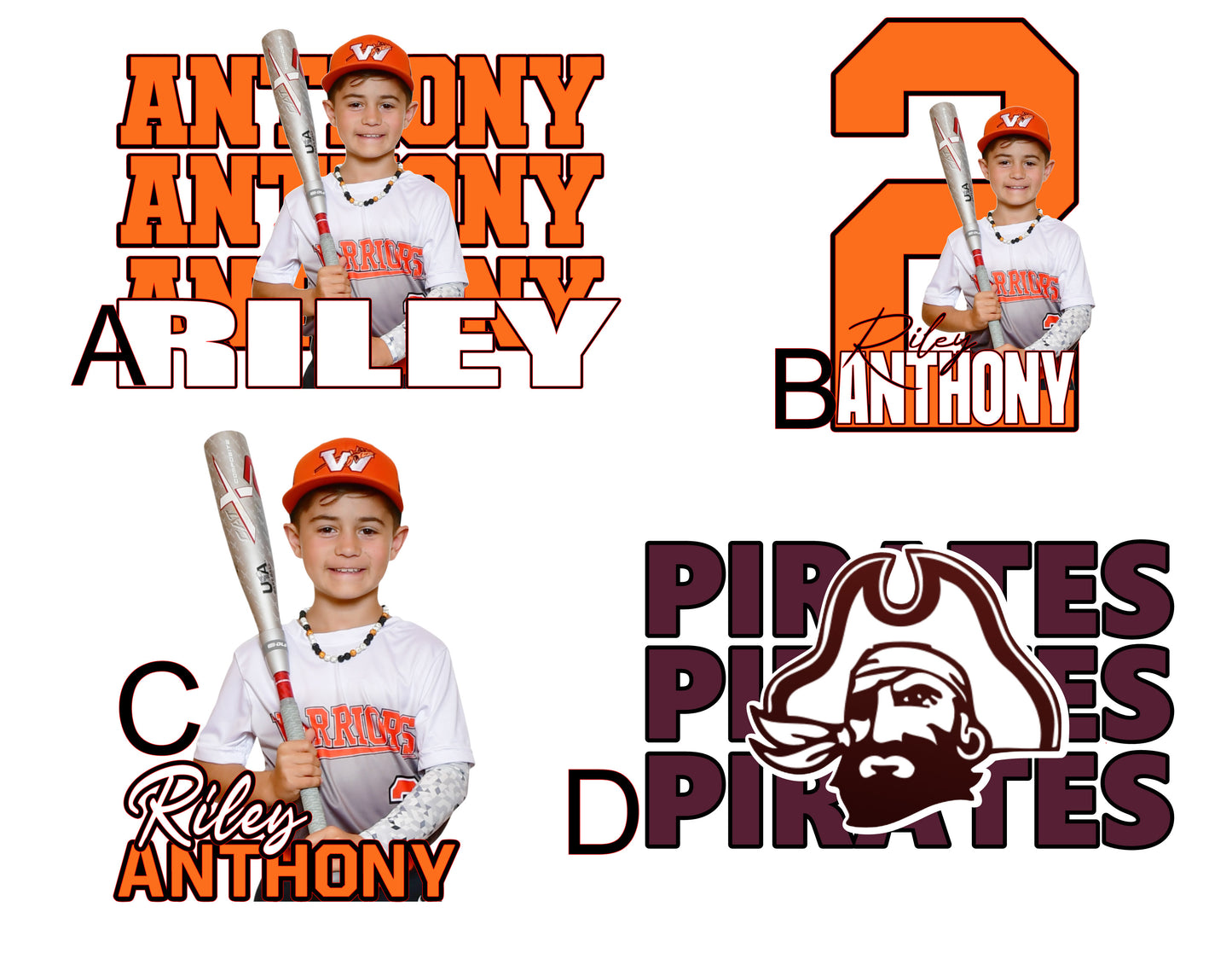 Custom Spirit Fans - 4 styles available $8